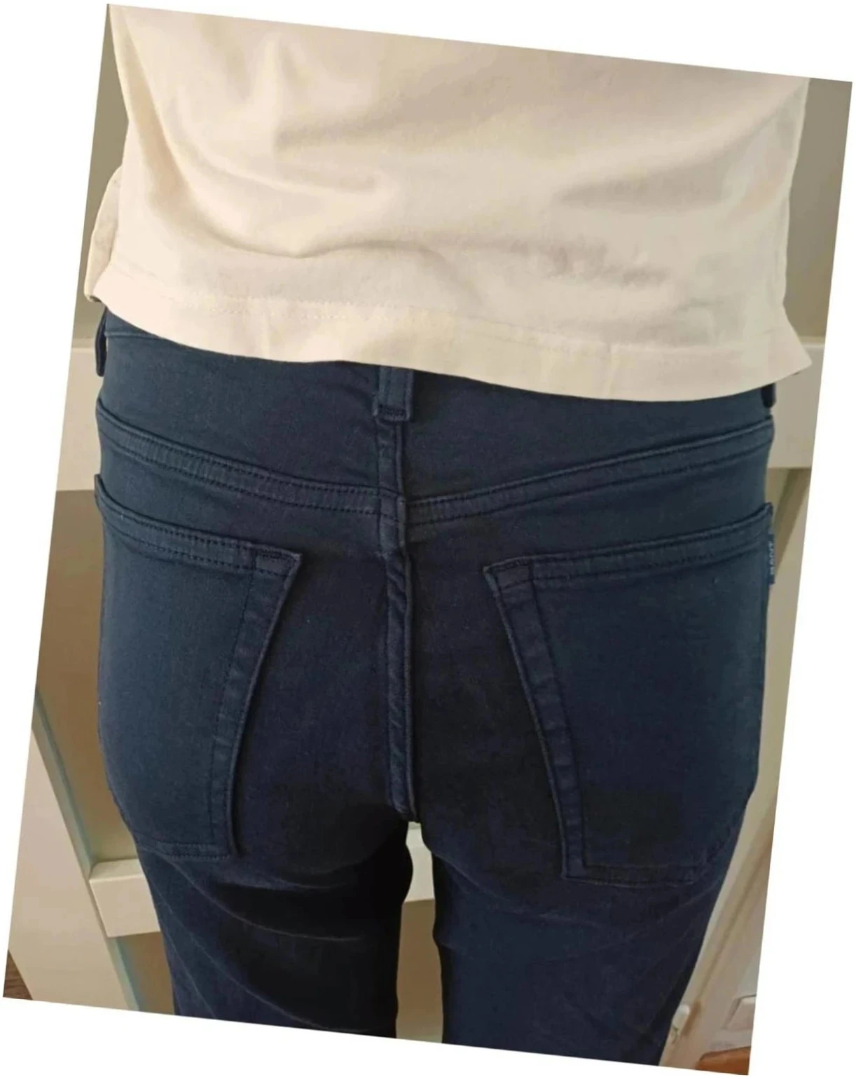 Pantalon Slim Gant - Bleu Marine - W27 L34 (Taille 34/36) – photo 7